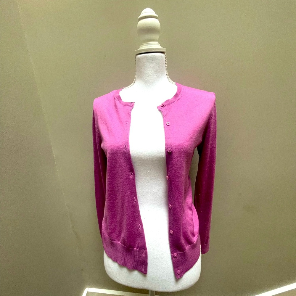 Ann Taylor Knit Cardigan: Size Small Petite
